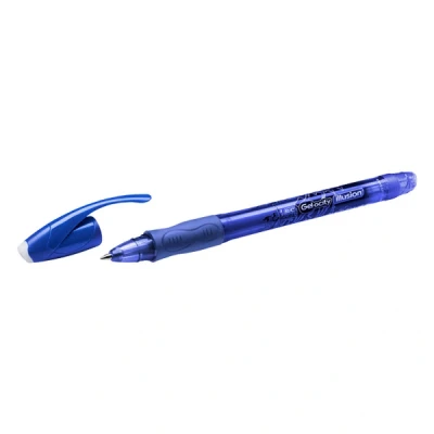 Image of BIC Retractable Gel Pen, Blue, Ambidestru, Medium, 0.3 mm, 1 Unit