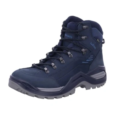 Image of Lowa Renegade EVO GTX Hiking shoes, Men&#039;s, Size: 6.5, Navy Leather and textile