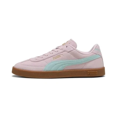 Image of Puma CLUB II ERA Unisex Trainers, Size: 4.5, Rose mauve/safe lake Suede