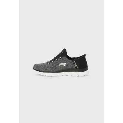 Image of Skechers Women’s Go Walk 4 Propel Slip On, Black White, 6 UK Wide
