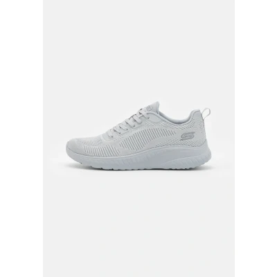Image of Skechers Sport BOBS Squad Chaos Trainers, Women&#039;s, Size: 7, Light grey Polyester