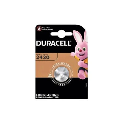 Image of Duracell dl2430 lithium 3v blister 1 D2430