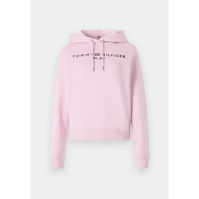 Image of Tommy Hilfiger Hoodie, Women&#039;s, Size: XS, Classic pink