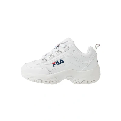 Image of Fila Strada KIDS Teens Trainers for kids, Size: 3, White High quality imitation leather