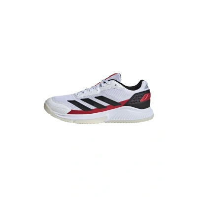 Image of adidas Performance Quick Padel shoes Cloud white core black lucid red, Men&#039;s, Size: 4.5, red Synthetics/textile