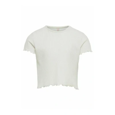 Image of Kids ONLY Kognella Oneck NOOS Basic Tshirt for kids, Size: 5 6y, Cloud dancer
