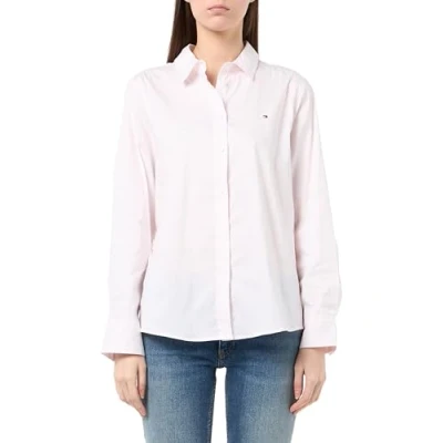 Image of Tommy Hilfiger Regular Shirt Buttondown blouse, Women&#039;s, Size: 6, Classic ithaka