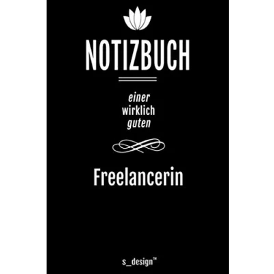 Image of Notizbuch für Freelancer/Freelancerin/Selbstständige: Originelle Geschenk Idee [120 Seiten gepunktet Punkte Raster blanko Papier]
