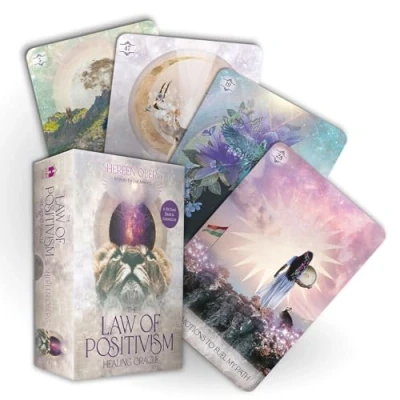 Image of The Law of Positivism Healing Oracle: A 50 Card Deck and Guidebook