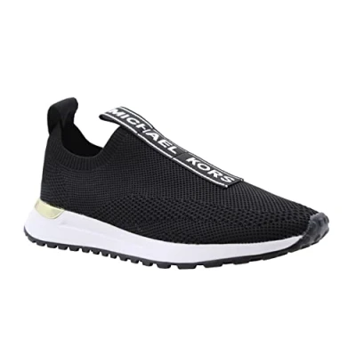 Image of Michael Kors Bodie Trainers, Women&#039;s, Size: 3.5, Black Textile