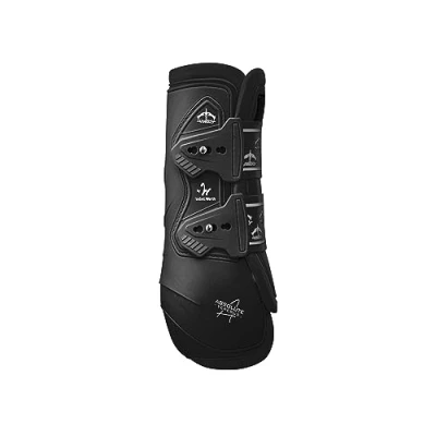 Image of Veredus Absolute Dressage Elastic Rear Boots Black