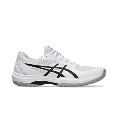 Image of Asics GAME FF Multicourt tennis shoes, Men&#039;s, Size: 12, White/black shoes