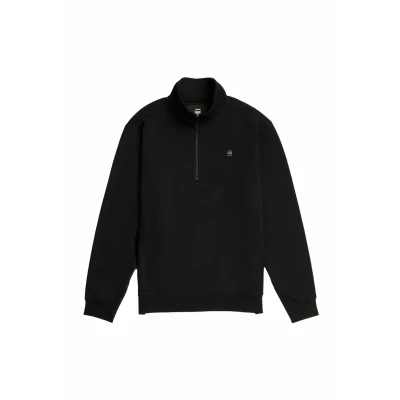Image of G STAR RAW Men&#039;s Premium Core Half Zip R Sw Ls Sweatshirt, Black (Dk D26459 c235 6484), L, L