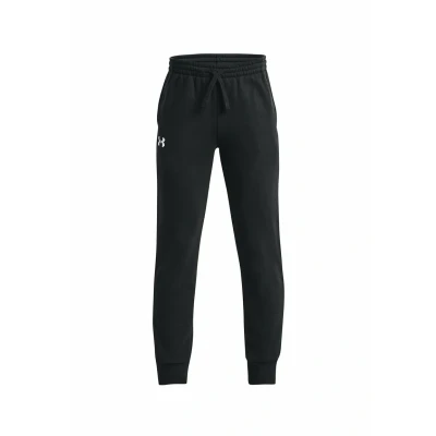 Image of Under Armour Fleece bottoms UA Rival Joggers Tracksuit for kids, Size: 7y, Black (001)