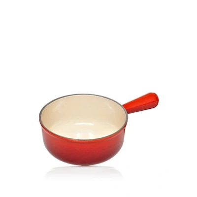 Image of Le Creuset Fondue pan Tradition cherry red ø 18 cm / 1.4 liter Suitable for all Cooktops