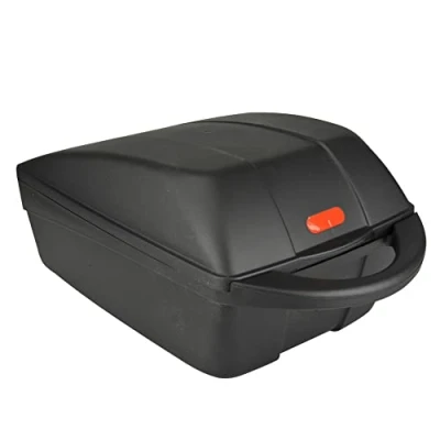 Image of Fischer Unisex Bagagedragerbox for Bike, Black, 19 x 26 42 cm EU