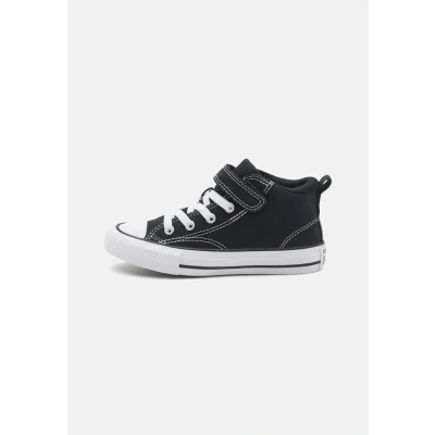 Image of Converse Chuck Taylor ALL STAR Malden Street Unisex Trainers for kids, Size: 2.5, Black/white Textile