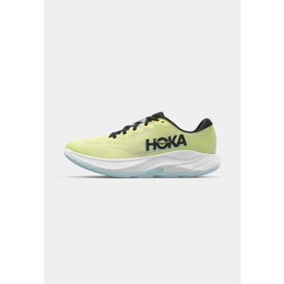 Image of HOKA Rincon 4 Road running shoes, Men&#039;s, Size: 7.5, Yuzu/tart apple Textile/synthetics