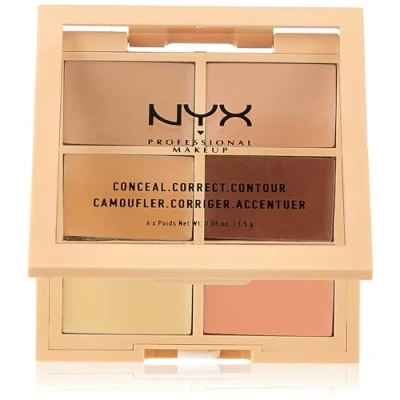 Image of NYX Professional Makeup 3C Palette Conceal, Correct, Contour Light