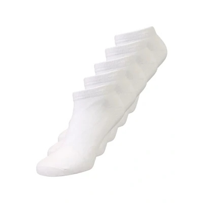 Image of Jack &amp; Jones Jacdongo Socks 5 PACK Socks, Men&#039;s, Size: One Size, White