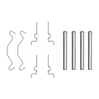 Image of Accessory Kit, disc brake pad BOSCH 1 987 474 313