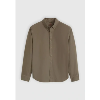 Image of Levi&#039;s Authentic Button DOWN Shirt, Men&#039;s, Size: Large, Khaki green