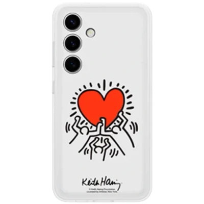 Image of Samsung Flipsuit TPU Back Cover White Galaxy S24
