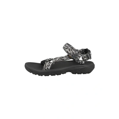 Image of Teva Hurricane Walking sandals, Men&#039;s, Size: 8, Mountain mosaic grey black shoes