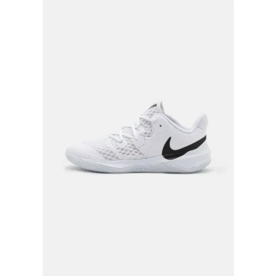 Image of Nike Performance ZOOM Hyperspeed Court Unisex Handball shoes, Size: 9.5, White/black Textile/synthetics