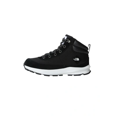 Image of The North Face Backtoberkeley IV Hightop trainers, Size: 4, Tnf black/tnf white Leather