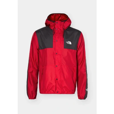 Image of The North Face Seasonal Mountain Jacket Waterproof jacket, Men&#039;s, Size: Large, Red/black