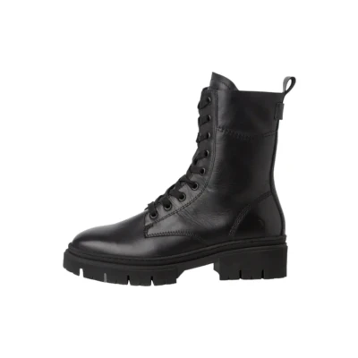 Image of Tamaris Platform ankle boots, Women&#039;s, Size: 6, Black Leather