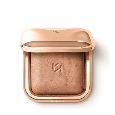 Image of KIKO Milano Silky Glow Baked Bronzer 8.5g (Various Shades) 01 Warm Sienna