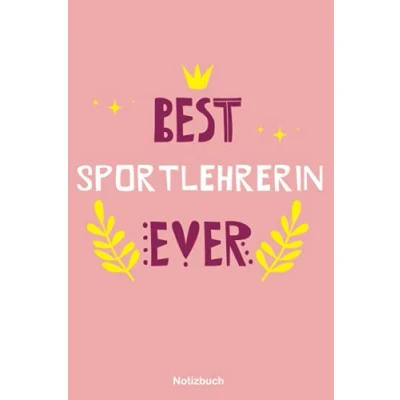 Image of Geschenk für die Beste Sportlehrerin: A5 Notizbuch als eine Sportlehrerin /punktiert Geschenke zum GeburtstagGeburtstagsgeschenk Kollegin