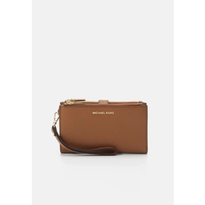 Image of Michael Kors Women&#039;s Dblzp Wristlet Hand Bag, Luggage