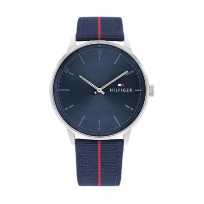 Image of Tommy Hilfiger Hendrix Unisex Watch, Size: One Size, Blue/blue
