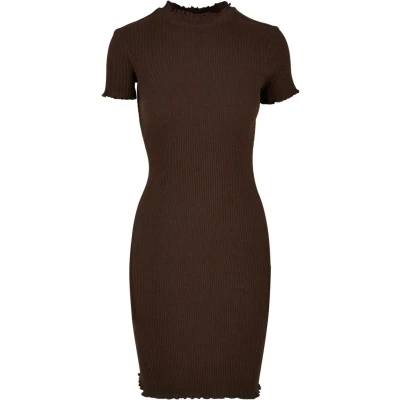 Image of Urban Classics Shift dress, Women&#039;s, Size: XS, Brown