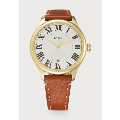 Image of Fossil Gilmore Watch, Women&#039;s, Size: One Size, Brown