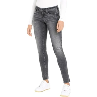 Image of Tommy Jeans Sophie Skinny Fit, Women&#039;s, Size: 29x34, Denim black