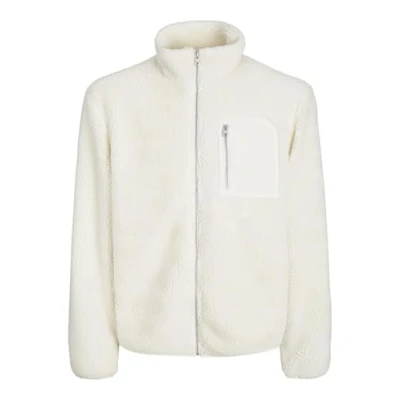 Image of Jack &amp; Jones Jjebradley Teddy Jacket Winter jacket, Men&#039;s, Size: XL, Cloud dancer