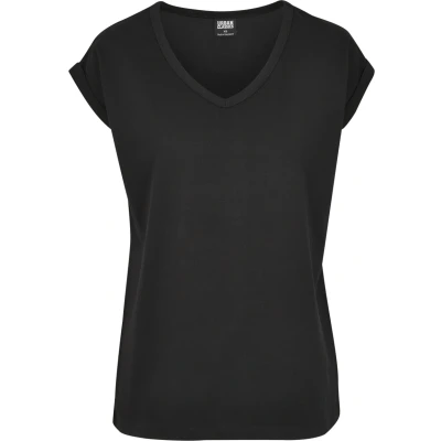 Image of Urban Classics Basic Tshirt Black, Women&#039;s, Size: 3XL, Black