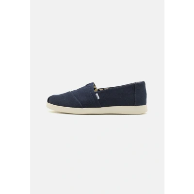 Image of TOMS Alpargata PLUS Trainers, Women&#039;s, Size: 4.5, Navy Textile