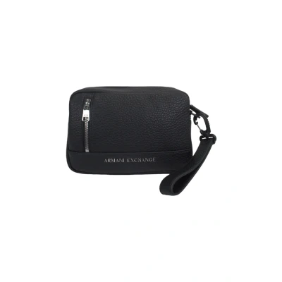 Image of Armani Exchange Wash bag, Size: One Size, Nero black