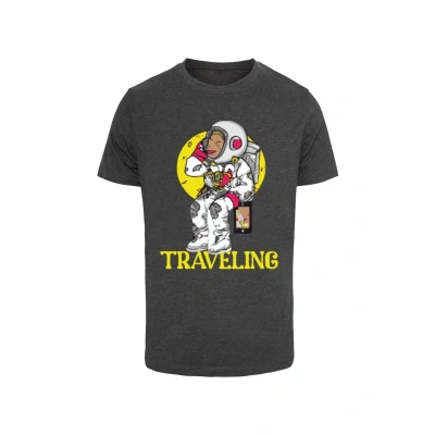 Image of Mister Tee Traveling Tee, charcoal, XL