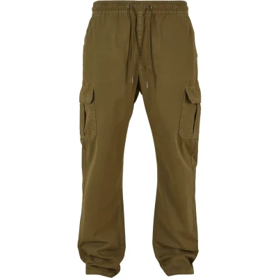 Image of Urban Classics Men&#039;s Cotton Cargo Pants, tiniolive, 3XL
