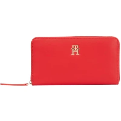 Image of Tommy Hilfiger Logotape Wallet, Women&#039;s, Size: One Size, Red
