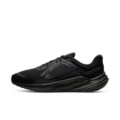 Image of Nike Performance Quest 5 Neutral running shoes, Men&#039;s, Size: 6.5, Black/dark smoke grey Textile/synthetics