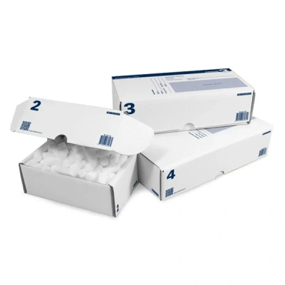Image of Raadhuis Mail Box Shipping Format 2: 200 x 140 80 mm, Pack of 5 Folding Boxes for with GLS, DPD, DHL
