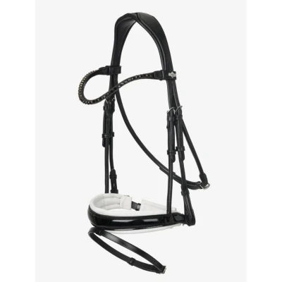 Image of LeMieux Kudos Bridle Patent Dressage
