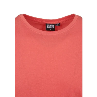 Image of Urban Classics Shaped LONG Basic Tshirt, Men&#039;s, Size: XXL, Coral